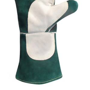 ถุงมือเชื่อมหนังวัวออกแบบตามสั่งทนทานวัสดุคุณภาพสูง - Product Image 6