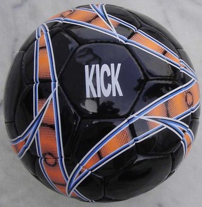 Ballon de football en PU/PVC de haute qualité avec logo personnalisé de l'usine, ballons de football d'entraînement et de match de qualité supérieure, achat promotionnel en ligne ! - Product Image 1