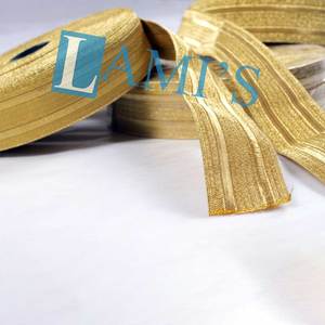 OEM High Quality <b>Lace</b> Braid Gold Gilt Wire Braid <b>Lace</b> - Product Image 1