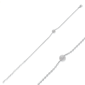 Pulsera de Cadena con Dijes de Diseño de Piedra Blanca y Oro, Estilo Moderno, Turca, Hecha a Mano, Plata de Ley 925, Joyería para Bodas y Fiestas - Product Image 5