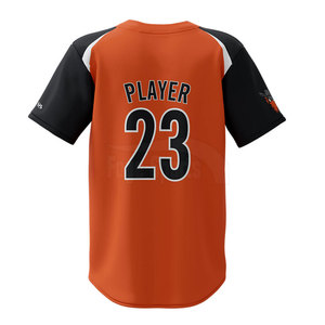 เสื้อเบสบอลสำหรับผู้ชายเสื้อเจอร์ซีย์ใส่เล่นกีฬาดีไซน์ตามสั่ง - Product Image 3