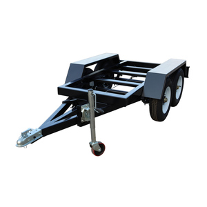 1500kg charge 4 roues Mobile voiture remorquage chariot voiture cadre en acier châssis remorque - Product Image 1