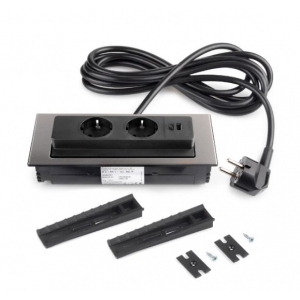 Multi connettore ciabatte in acciaio inossidabile - Product Image 1