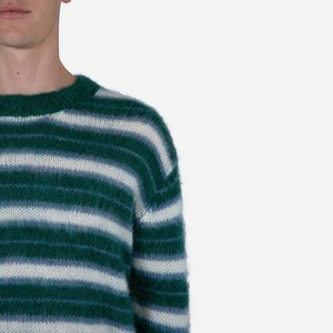 Pulls en mohair Vêtements pour hommes Pull en tricot à manches longues Pull en tricot en mohair d'hiver Service personnalisé OEM & ODM Respirant - Product Image 5