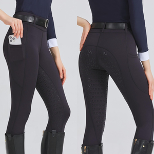Pantalons d'équitation pour femmes, à grip intégral, respirants, extensibles, pour une utilisation professionnelle et quotidienne - Product Image 5