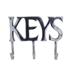 Crochets de base muraux noirs uniques en métal avec un design élégant, parfaits pour la décoration de la maison et l'organisateur de stockage de bureau moderne - Product Image 4