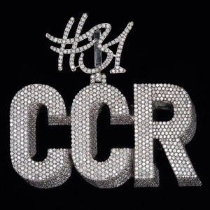 Alta calidad 925 Plata VVS Moissanite diamante totalmente helado estilo Hip Hop superventas 3D joyería colgante directo de fábrica - Product Image 1