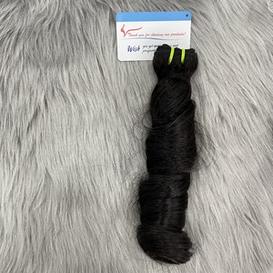 Steam Pouncy cheveux bouclés trame 100% extensions de cheveux vietnamiens bruts couleur naturelle prix de gros grand stock - Product Image 4