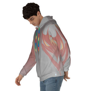 2025 personnalisé en gros conception lourd 100% coton tricoté brodé plaine teint à capuche hommes unisexe respirant décontracté hiver - Product Image 5