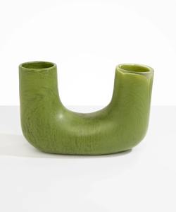 Vase en résine de fleur transparente de conception moderne couleur orange de haute qualité pour la décoration intérieure vente en gros à bon prix - Product Image 5