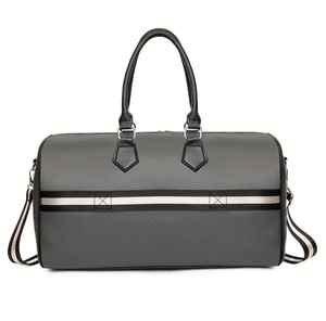 Equipaje-Marrón oscuro/Negro, bolsa de viaje segura | Equipaje de diseño retro | Bolsa con acabado brillante, bolsas de equipaje para viajes - Product Image 1