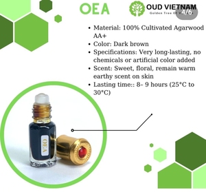 Chip de madera de agar de aceite de alta calidad de Vietnam Fragancia de larga duración Sweet Agarwood Bakhoor OEA Grade Double Oudy Perfume Attar - Product Image 6