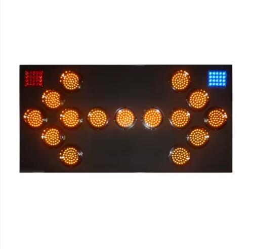 Heavy-duty Aluminium Truck MountedTraffic Led Arrow Warning Light Flashing Signal Sign Board