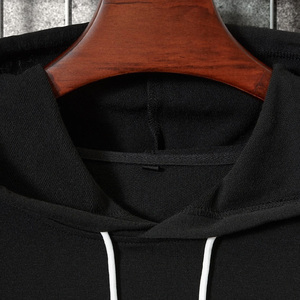 Venta al por mayor de sudaderas con capucha de los hombres de rizo francés de peso pesado vintage personalizado sudaderas con capucha de los hombres OEM con precio bajo para la venta - Product Image 5