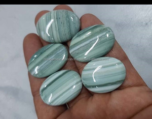 Đẹp sáng bóng mịn tuyệt vời đá quý scolecite Loose Cabochon mix Shaped & mix Kích thước đá quý cho mùa hè phụ nữ làm đồ trang sức - Product Image 3