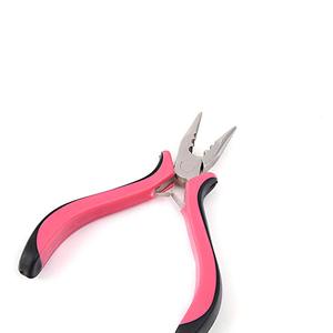 Pince à extensions de cheveux HERMANN MEDITECH en acier inoxydable, outil professionnel pour le sertissage de micro-anneaux et le coiffage des cheveux - Product Image 2