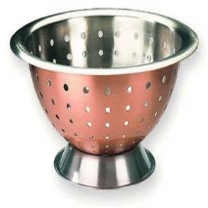 Fabriqué à partir d'une passoire en acier inoxydable pour la maison et les ustensiles de cuisine Outils de cuisine de passoire de designer antique au prix le plus bas - Product Image 3