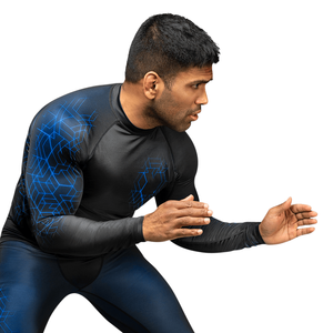 Kimono de Jiu Jitsu en Polyester Spandex imprimé par sublimation personnalisée pour hommes Garde-éruption de gymnastique sportive à séchage rapide pour la lutte et les arts martiaux - Product Image 2