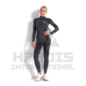 ชุดโยคะ2ชิ้นสำหรับผู้หญิงชุดเล่นฟิตเนสแบบแนบเนื้อ - Product Image 1