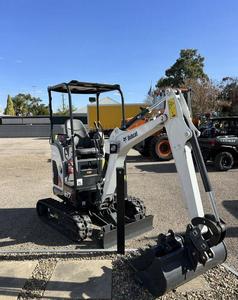 Mini-excavatrice Bobcat E17 avec moteur Laidong, vérin hydraulique Eaton, garantie 1 an, type chenille, capacité de travail 3-4-90 tonnes - Product Image 3