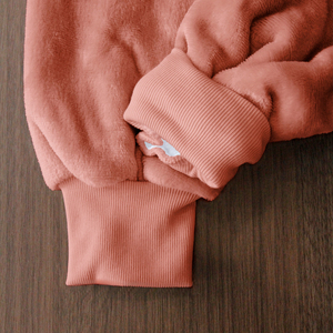 Sweat-shirt à capuche géant en tricot de haute qualité, grande capuche, en flanelle pelucheuse, en polaire écologique, doux, ours coréen, adulte, hiver, chaud - Product Image 6