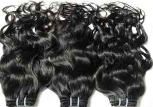 Paquets de Cheveux Humains Indiens Bruts Ondulés Naturels Tressés de 16 Pouces - Product Image 2