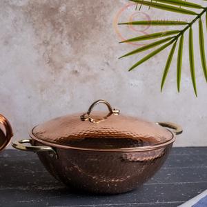 Cacerola de Acero Inoxidable de Doble Pared |   Duradero y Antiadherente para Servir Chapati, Arroz y Curry - Product Image 5