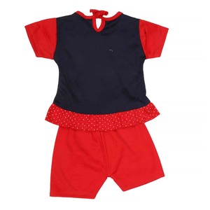 ชุดเด็กผู้หญิงแรกเกิด 2 ชิ้น - สีแดง - Product Image 5
