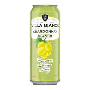 Vino de Manzana Dulce Villa Bianca Chardonnay Lata 0.5L - Product Image 1
