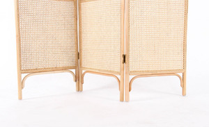 Mây phân vùng, mây phòng Divider handmade mây màn hình cổ điển giữa thế kỷ phòng Divider nội thất phân vùng gấp màn hình - Product Image 5