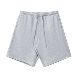 กางเกงขาสั้นออกกำลังกายในยิมของผู้ชายกางเกงออกกำลังกายเอวกลางแบบลำลองพร้อมกระเป๋าแห้งและวิ่งสั้นมีกระเป๋า-ขายส่ง - Product Image 5