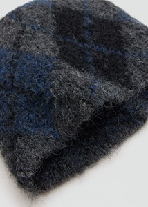 หมวกไหมพรมถักผ้าขนแกะ100% สำหรับฤดูหนาวออกแบบโลโก้ได้ตามต้องการ - Product Image 2