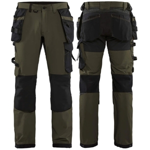 Pantalon de jogging cargo droit pour homme, qualité supérieure, léger, hiver, élastique personnalisé, mi-longueur, respirant, cordon de serrage, devant plissé - Product Image 1