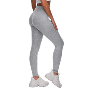 Precio al por mayor, ropa deportiva de cintura alta, mallas para mujer, marca privada, ropa de Yoga, talla adulta, logotipo personalizado, mallas negras para gimnasio para mujer - Product Image 6