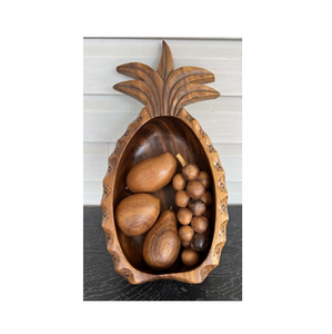 Nouveaux produits 2025 arrivages Maison et cuisine Assiette à bol en forme d'ananas pour collations et saladier - Product Image 3