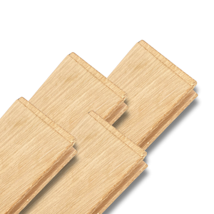 Suelo de roble macizo europeo de alta calidad, fácil instalación para la renovación moderna de la sala de estar, tipo de aplicación interior - Product Image 1