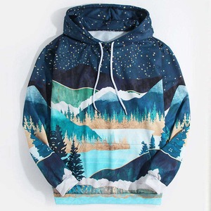 Sudadera con Capucha Extra Grande de Algodón Transpirable Ecológica para Hombre, Diseño Personalizado de Nuevo Estilo - Gran Venta - Product Image 1