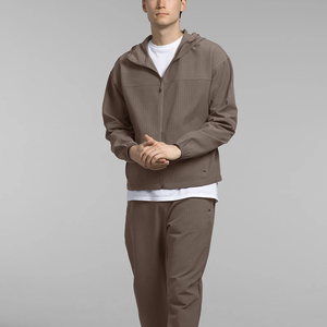 Sweat à capuche zippé pour homme, best-seller 2026, polyester/coton, haute qualité, prix bas, vente en gros, personnalisable, design OEM, teinture unie - Product Image 6