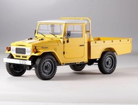 Camionnette RC FJ45 FMS 1/12 sous licence officielle, Crawler à couple élevé, carrosserie rigide, portes ouvrantes, éclairage LED, modèle de voiture de simulation RTR