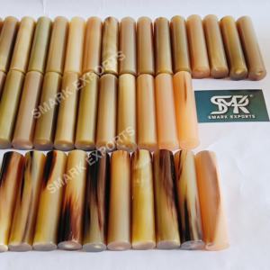 Rollo de cuerno de buey hecho a mano Material de cuerno natural pulido para hacer sellos con mango de cuchillo y proyectos de artesanía personalizados India - Product Image 2