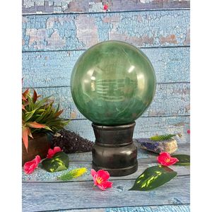 Sphère d'aventurine vert foncé : Une merveille de la nature et de la lithothérapie - 7,1 kg - Product Image 3