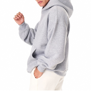 Mens Loose Fit Oversized Winter Hoodie 100% Cotton Warm <b>Thick</b> <b>Fleece</b> Hooded Sweatshirt Custom Print Embroidery Wholesale - Product Image 6