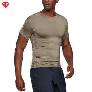 Custom Logo <b>Oversized</b> Compression <b>Shirt</b> <b>Men</b> Sports Running Fitness Active Wear Premium Quality Low Price - Product Image 3
