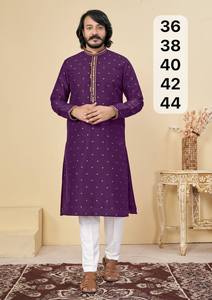 Pijama Kurta con estilo de los hombres por el exportador al por mayor Fabzone - Product Image 4