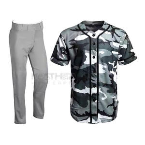 Uniforme de baseball personnalisé de haute qualité séchage rapide respirant vêtements de football de baseball uniforme de baseball - Product Image 2