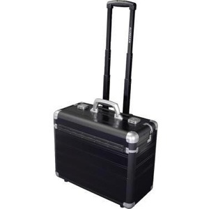 Valise en aluminium ALUMAXX Discovery 47,5 x 38,5 x 22,5 cm Noir avec Pilotenkoffr - Product Image 1