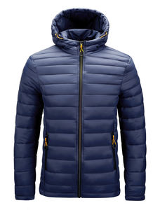 Chaqueta acolchada de alta calidad para hombre, chaqueta acolchada de plumas hinchables para invierno, venta al por mayor - Product Image 2