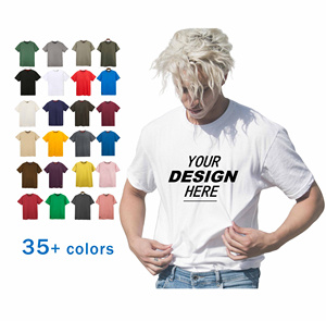Usine personnalisé blanc T-shirt coton chemises T-shirt bouffant t-shirts vêtements plaine T-Shirt T-shirt pour hommes livraison DDP - Product Image 2