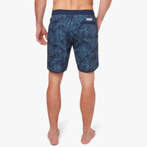 2025 pantalones cortos estampados de ajuste atlético de calidad superior para hombre gris ancla floral ecológico al por mayor superventas personalizado - Product Image 5