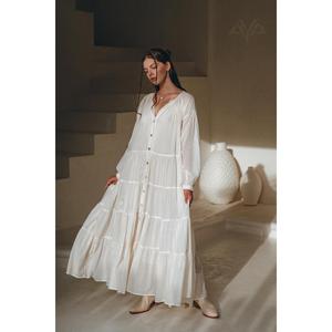 Cotton Maxi Dresses Long Cheap - Women's Fashion Sale
